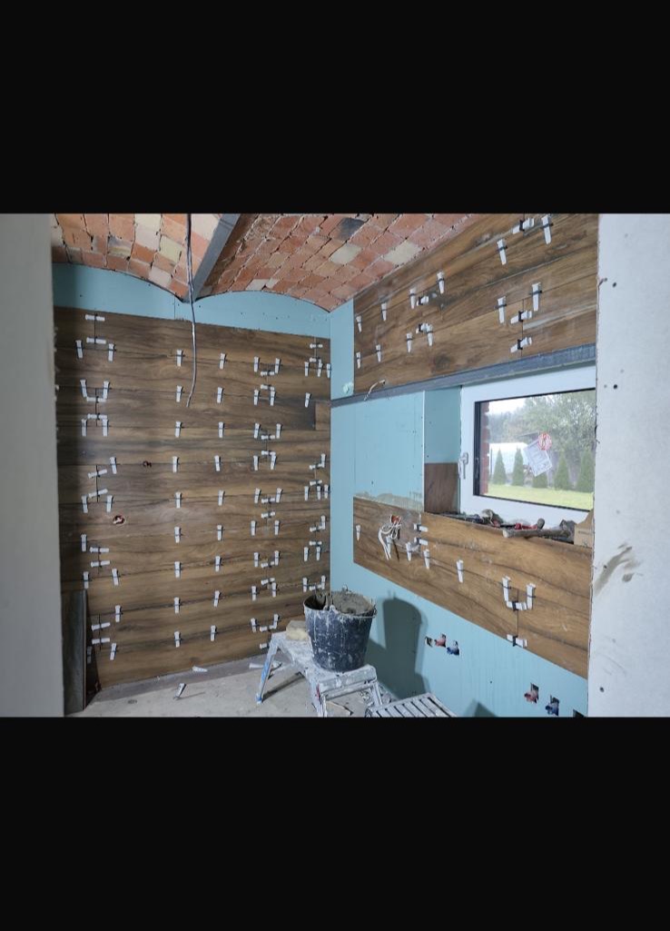 Marmurowy prysznic walk-in, złoto — Zibexpro